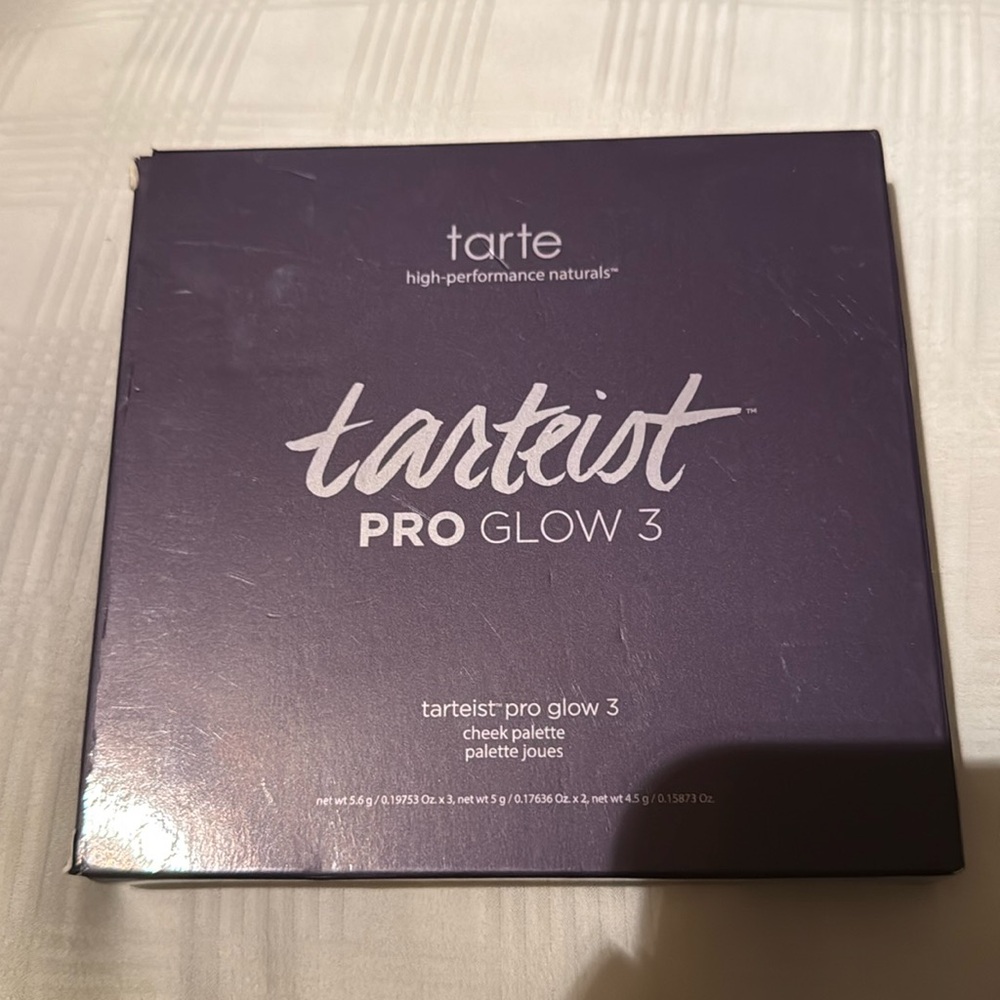 Tartest pro glow 3 cheek pallet